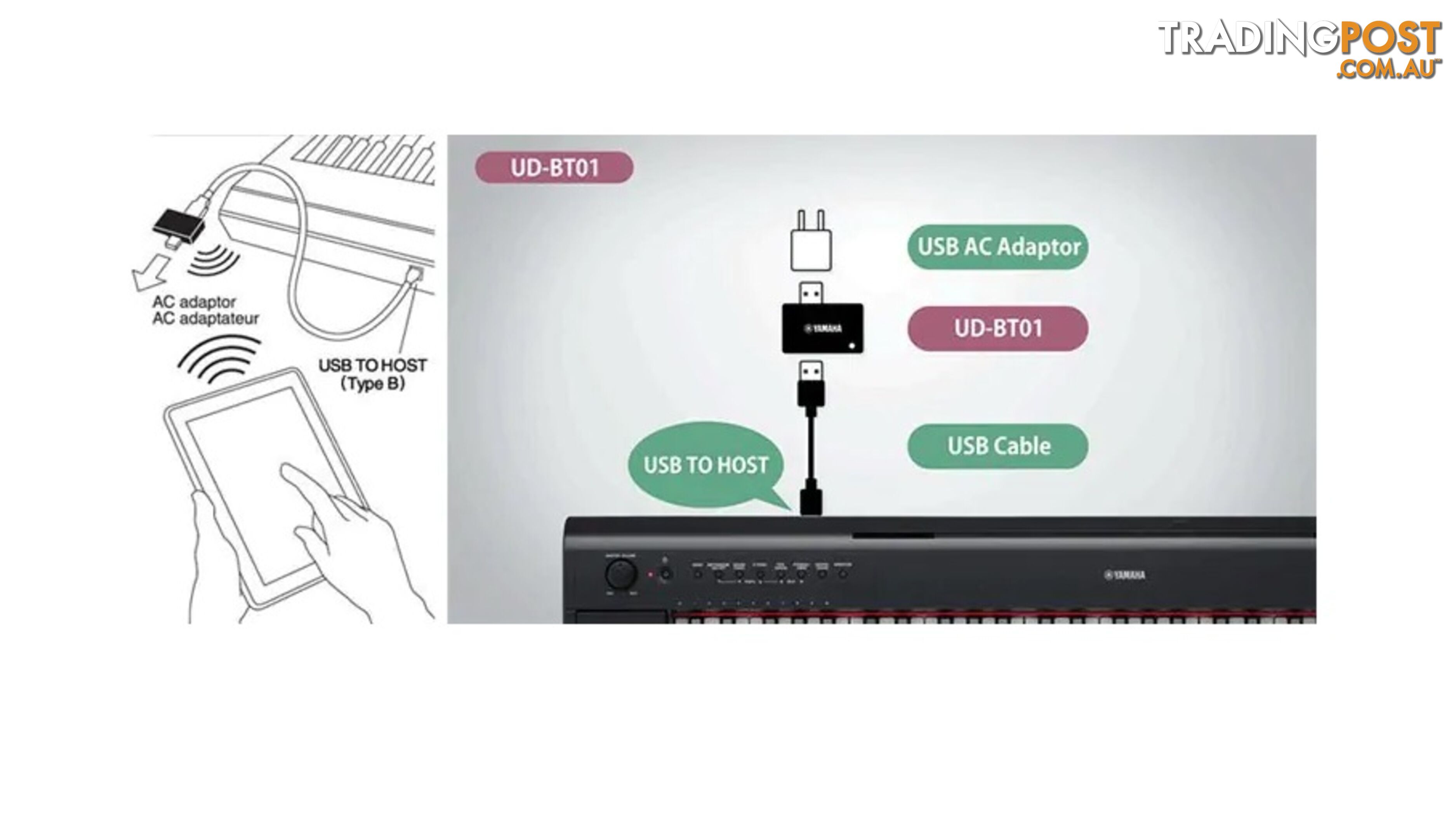 UD-BT01 Set your music free with wireless MIDI connectivity
