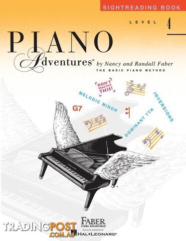 PIANO ADVENTURES LEVEL 4 SIGHTREADING