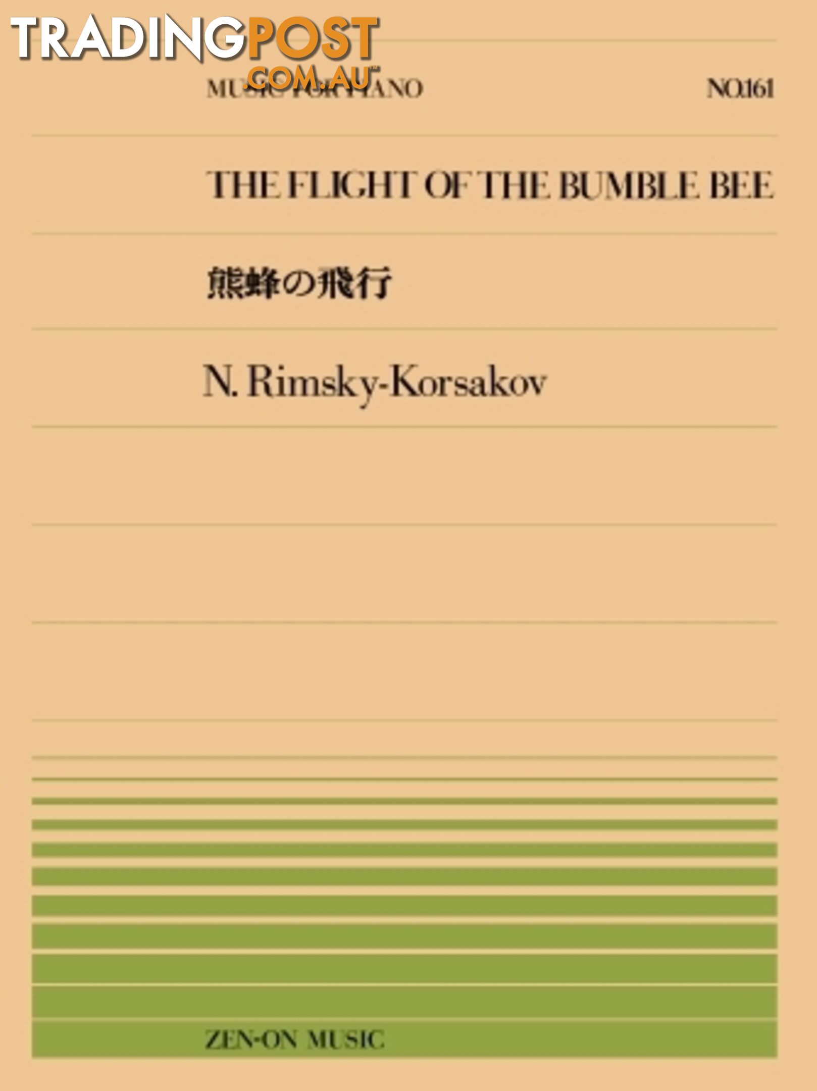 Rimsky-Korsakov â Flight of the Bumble Bee (arr Piano)