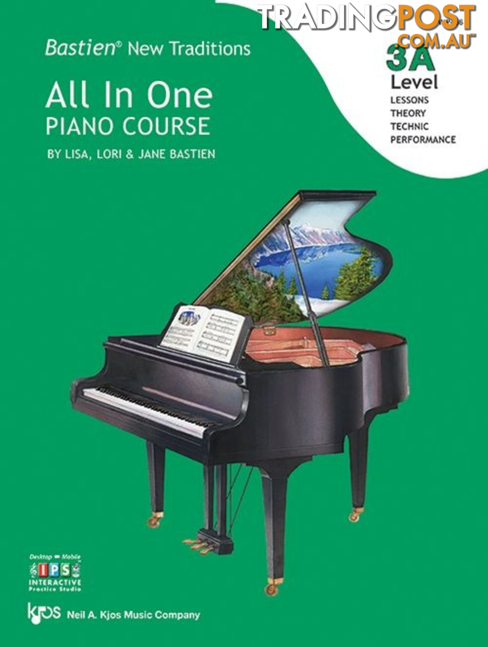 Bastien New Traditions: All In One Piano Course - Level 3A (WP456)