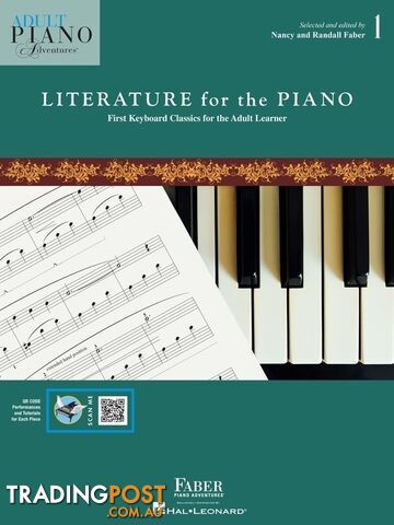 Adult Piano Adventures Literature for the Piano Book 1