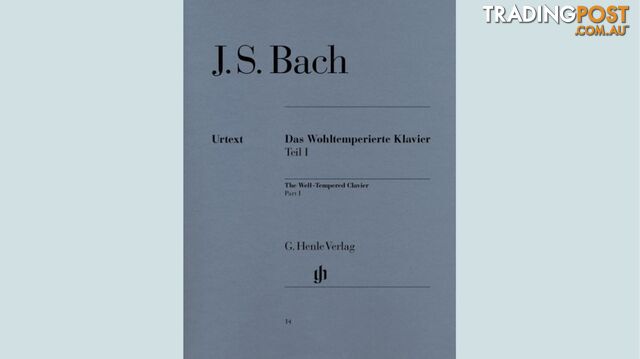 JS Bach  - The Well-Tempered Clavier Part I BWV 846-869 HN014