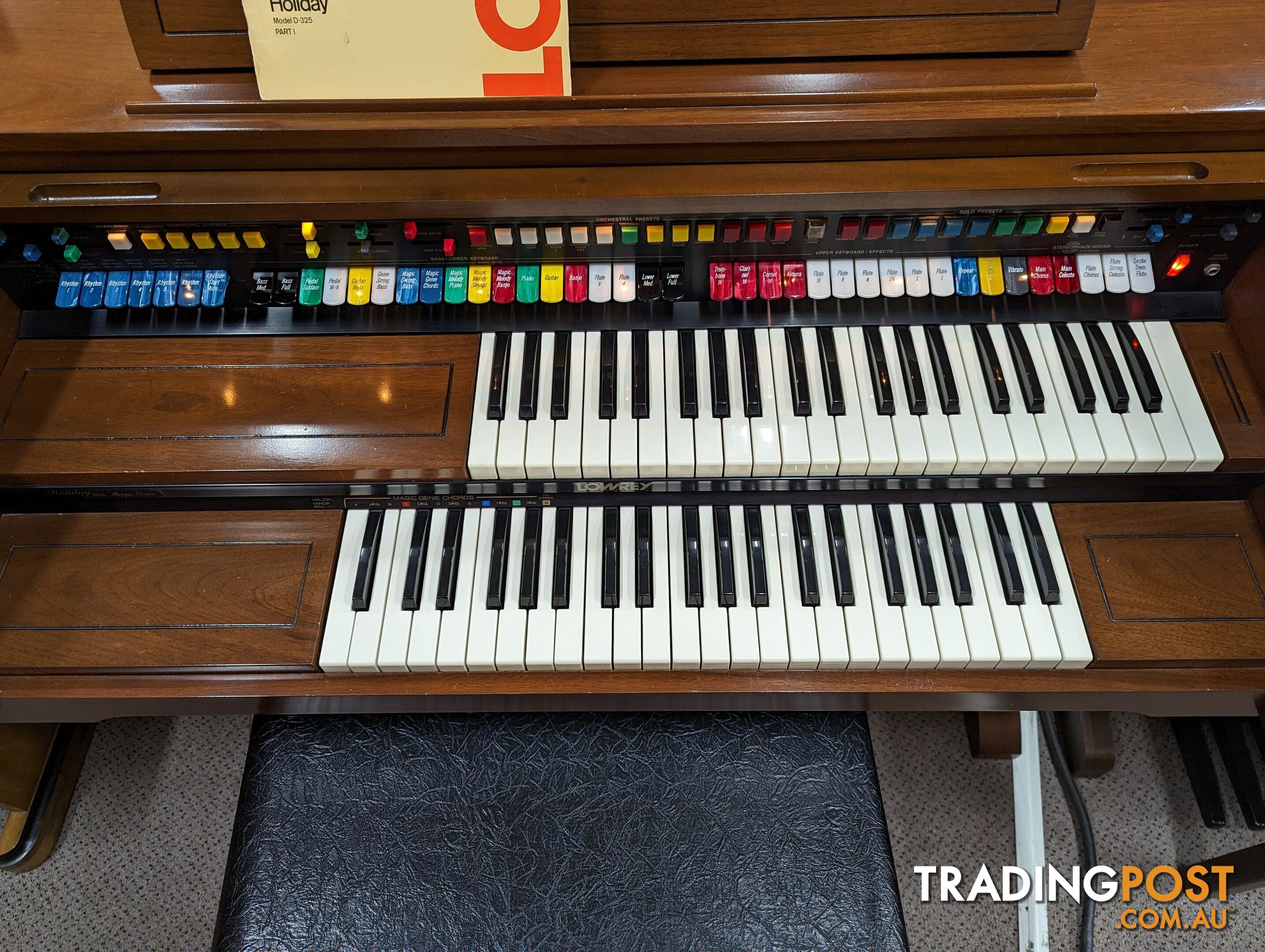 Lowrey Organ ~ Holiday D325