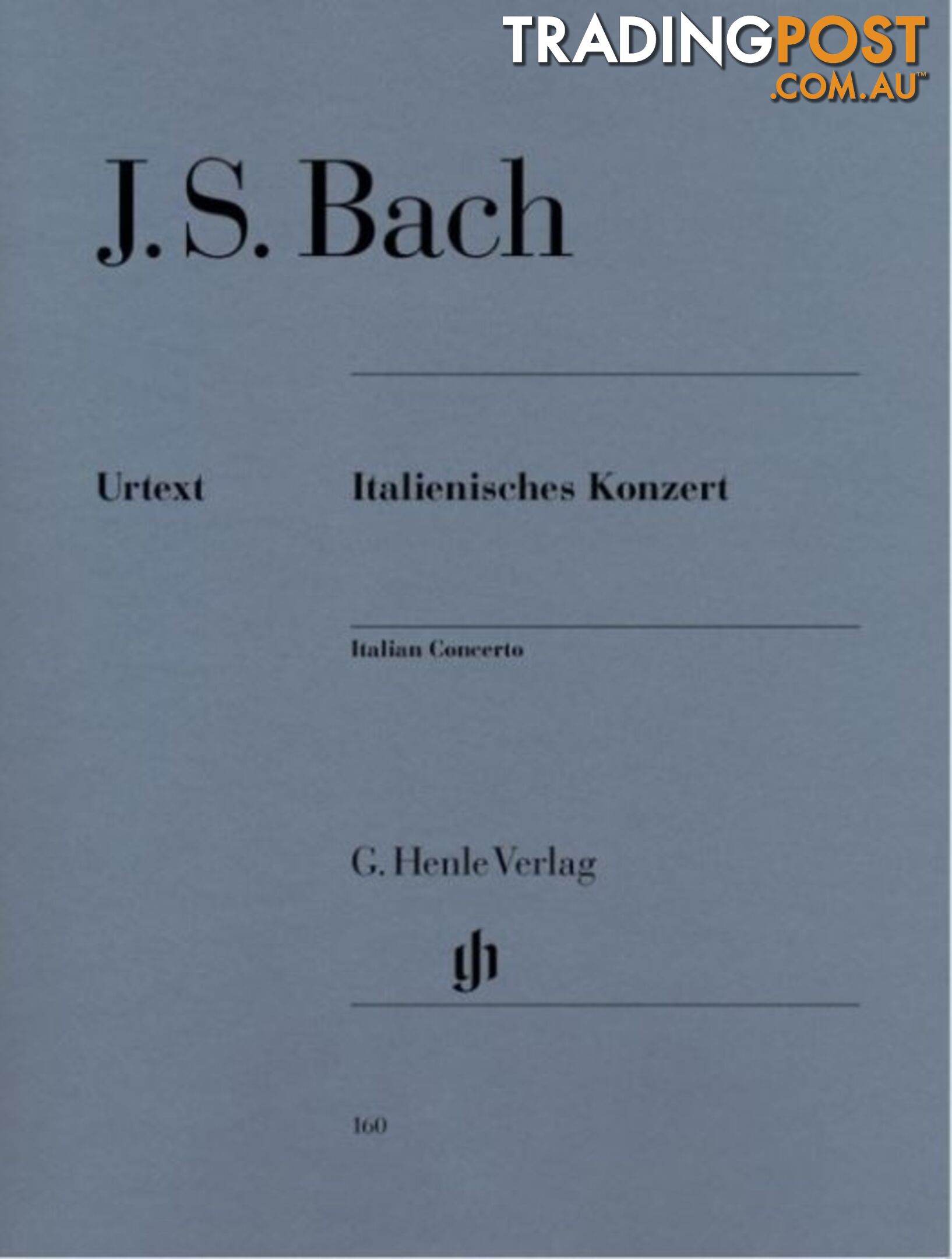 JS Bach - Italian Concerto BWV 971 HN160