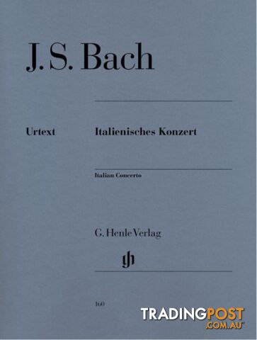 JS Bach - Italian Concerto BWV 971 HN160