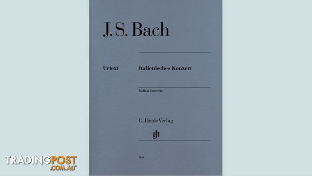 JS Bach - Italian Concerto BWV 971 HN160