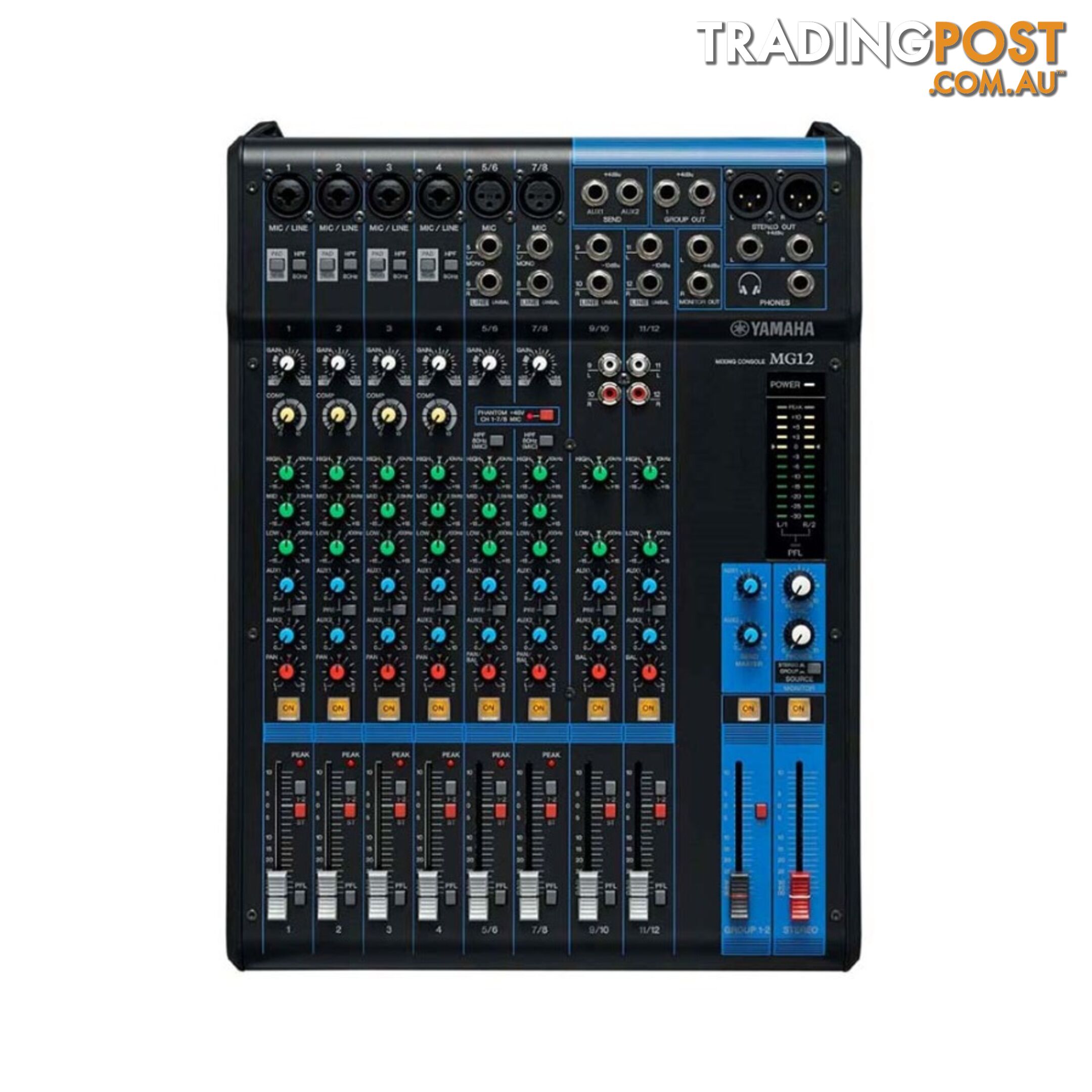 Yamaha MG12 12-Channel Mixing Console PA 