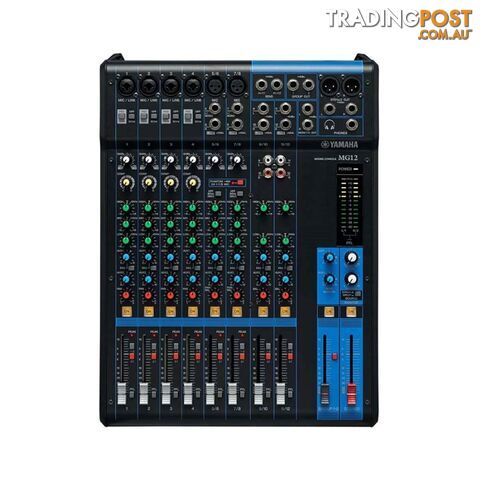 Yamaha MG12 12-Channel Mixing Console PA 