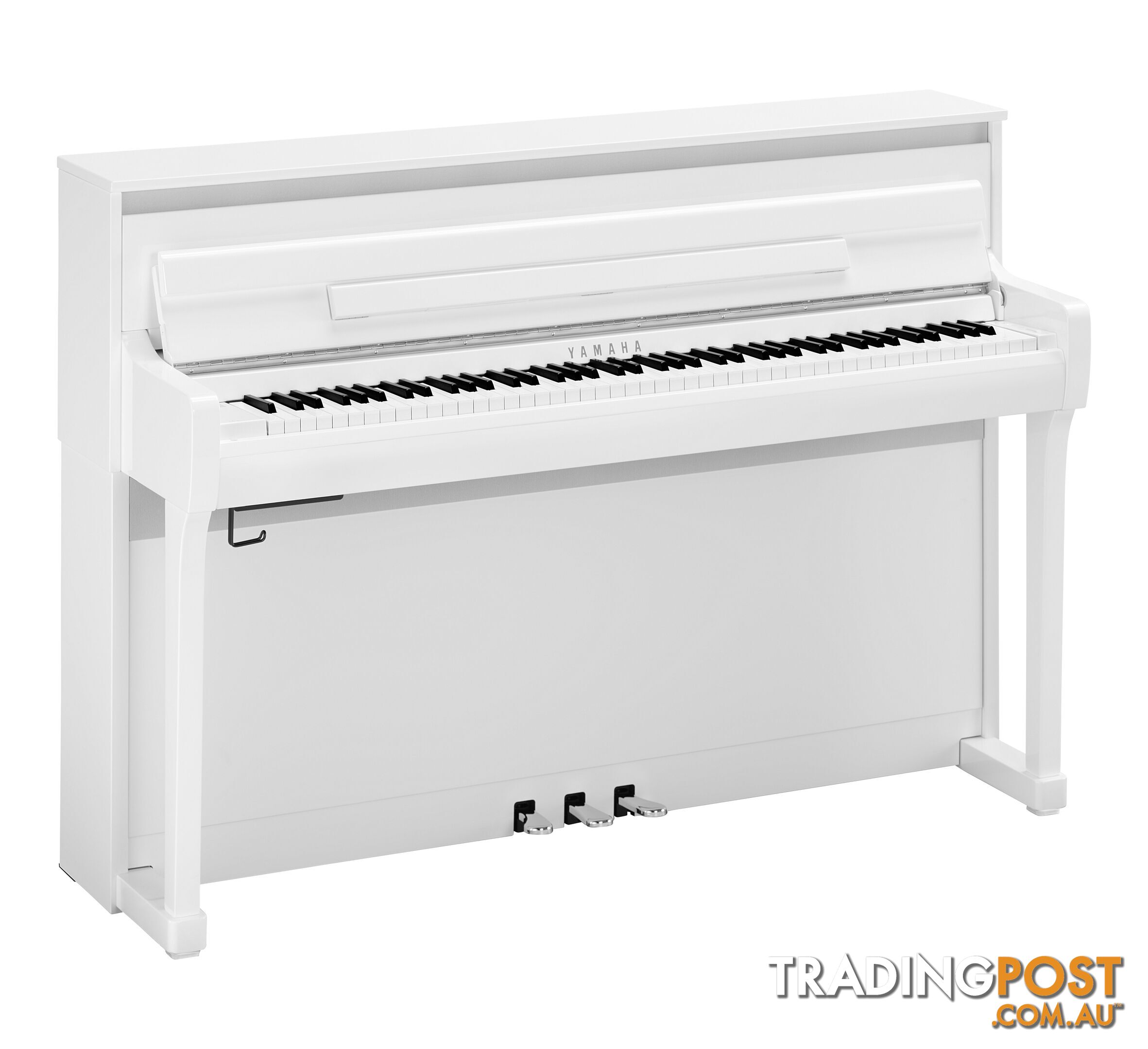 Yamaha Clavinova Digital Piano - CLP885WH -Polished White with Matching Bench