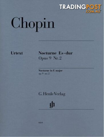 Chopin - Nocturne E flat major op. 9 no. 2 HN664