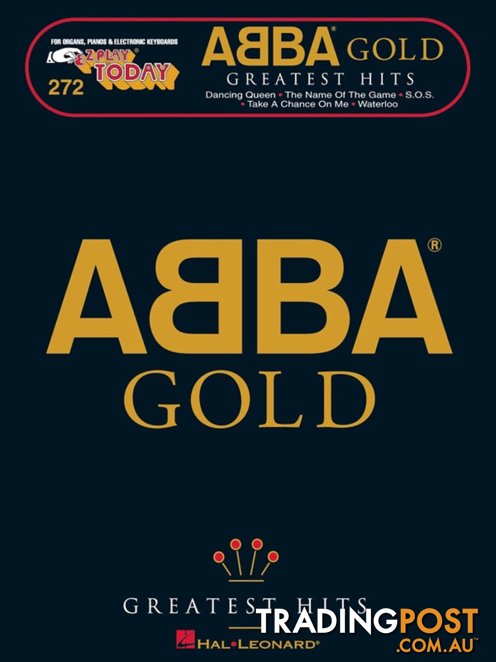 Abba Gold Greatest Hits E-Z Play 272  