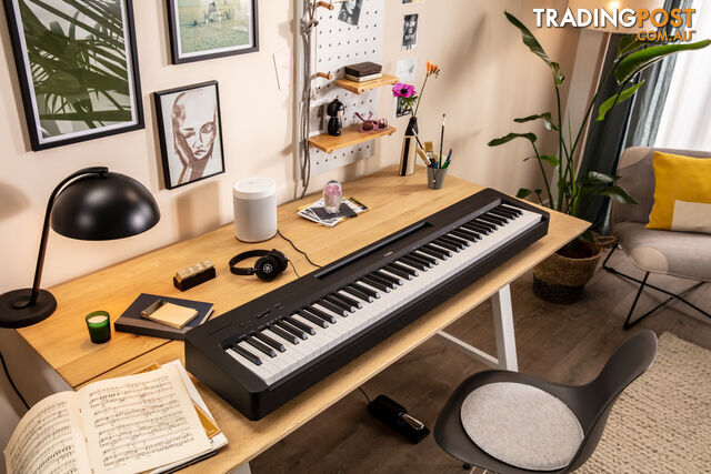 P145BTB Yamaha 88-note entry-level portable digital piano - photo 1 of 8