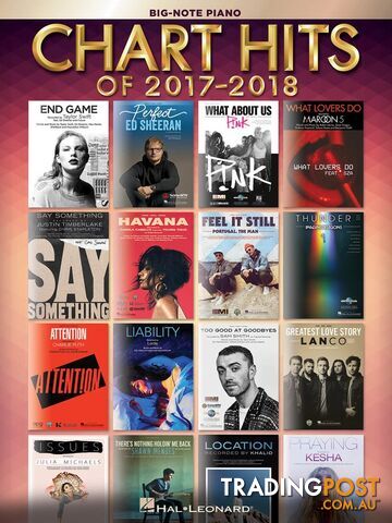 Chart Hits of 2017-2018