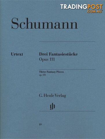 Schumann â Three Fantasy Pieces, Op. 111