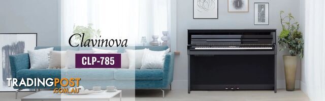 Yamaha Clavinova Digital Piano - CLP785 New in Polished Ebony