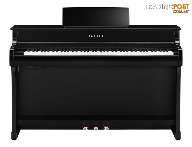 Yamaha Clavinova Digital Piano - CLP835 PE- Polished Ebony with Matching Bench