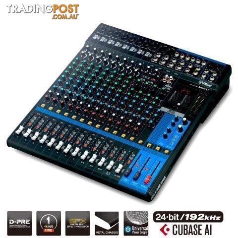 MG16XUMixing Console Â· 16-Channel Mixing Console Â· Max. 10 Mic / 16 Line...