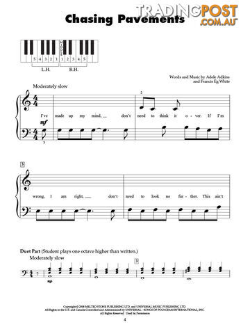 Taylor Swift Favorites â Big Note Piano - photo 2 of 3