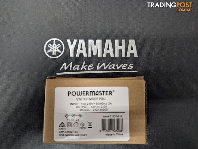 Yamaha Power Master Adaptor 12V 2 Amp T1222