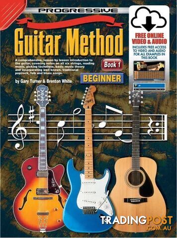 Progressive Guitar Method Book 1 Book/OA