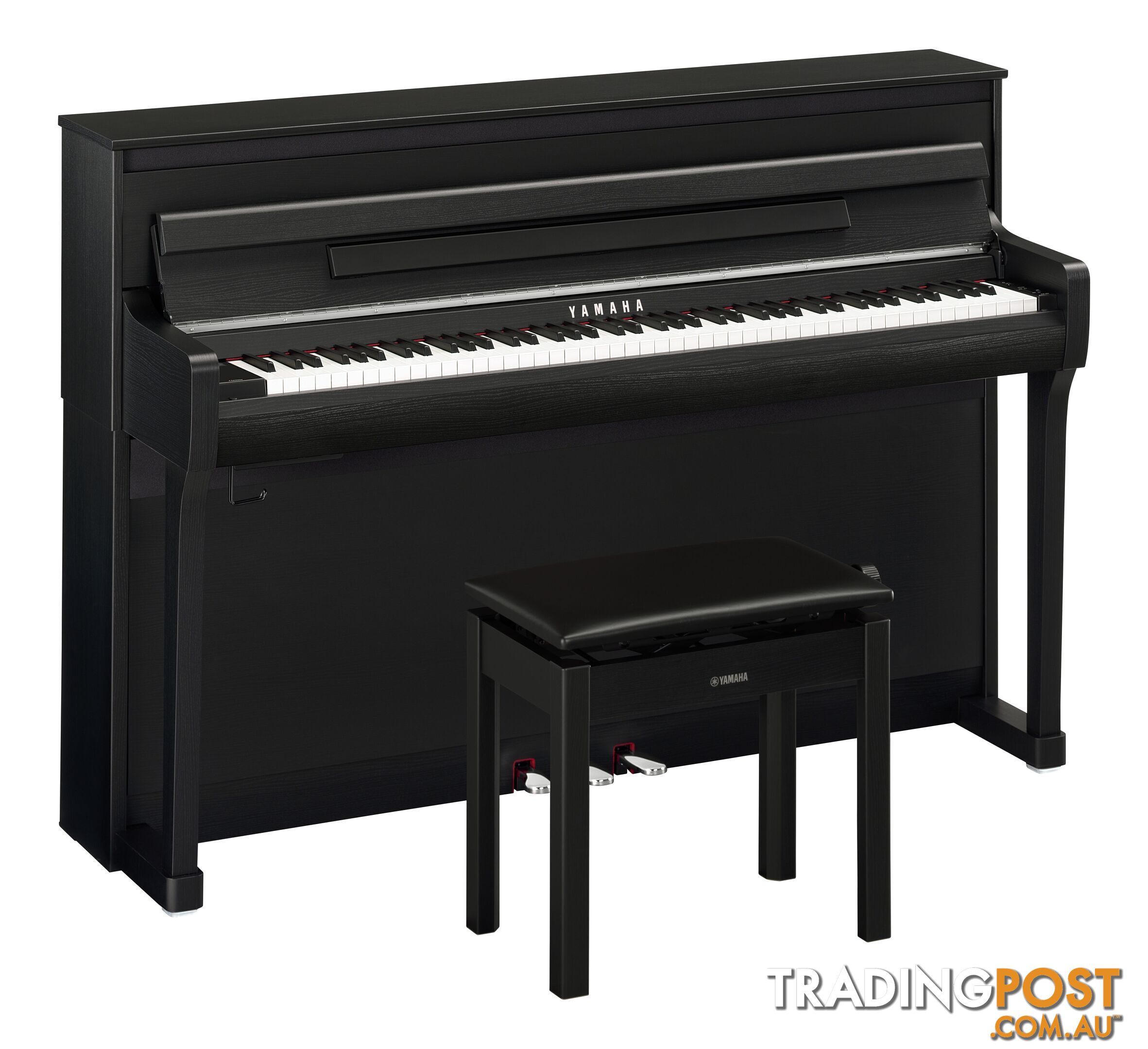 Yamaha Clavinova Digital Piano - CLP885 B-Black Matt with Matching Bench