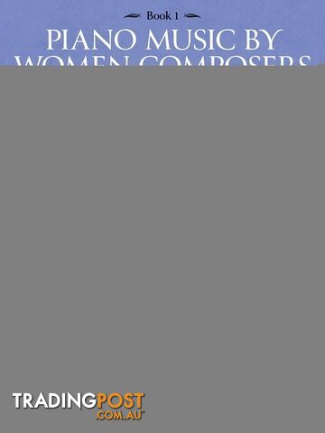 PIANO MUSIC BY WOMEN COMPOSERS BK 1 (Copy)