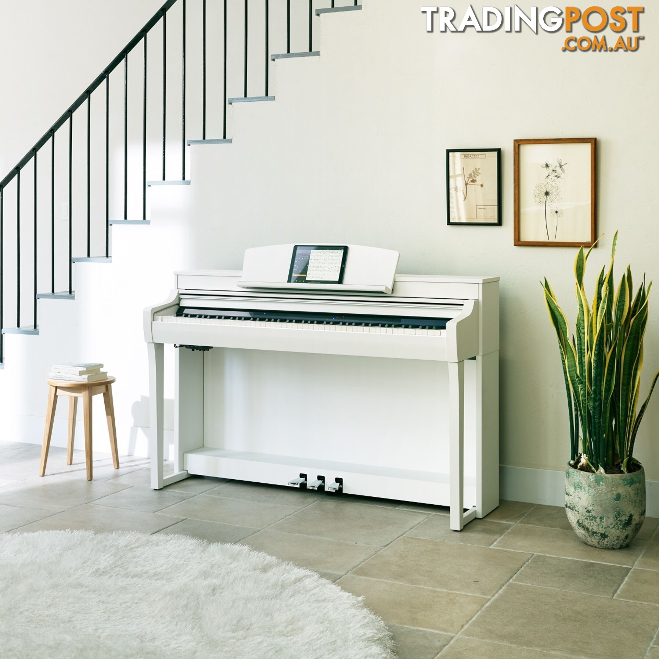 Yamaha Clavinova CSP-255 Digital Piano, White