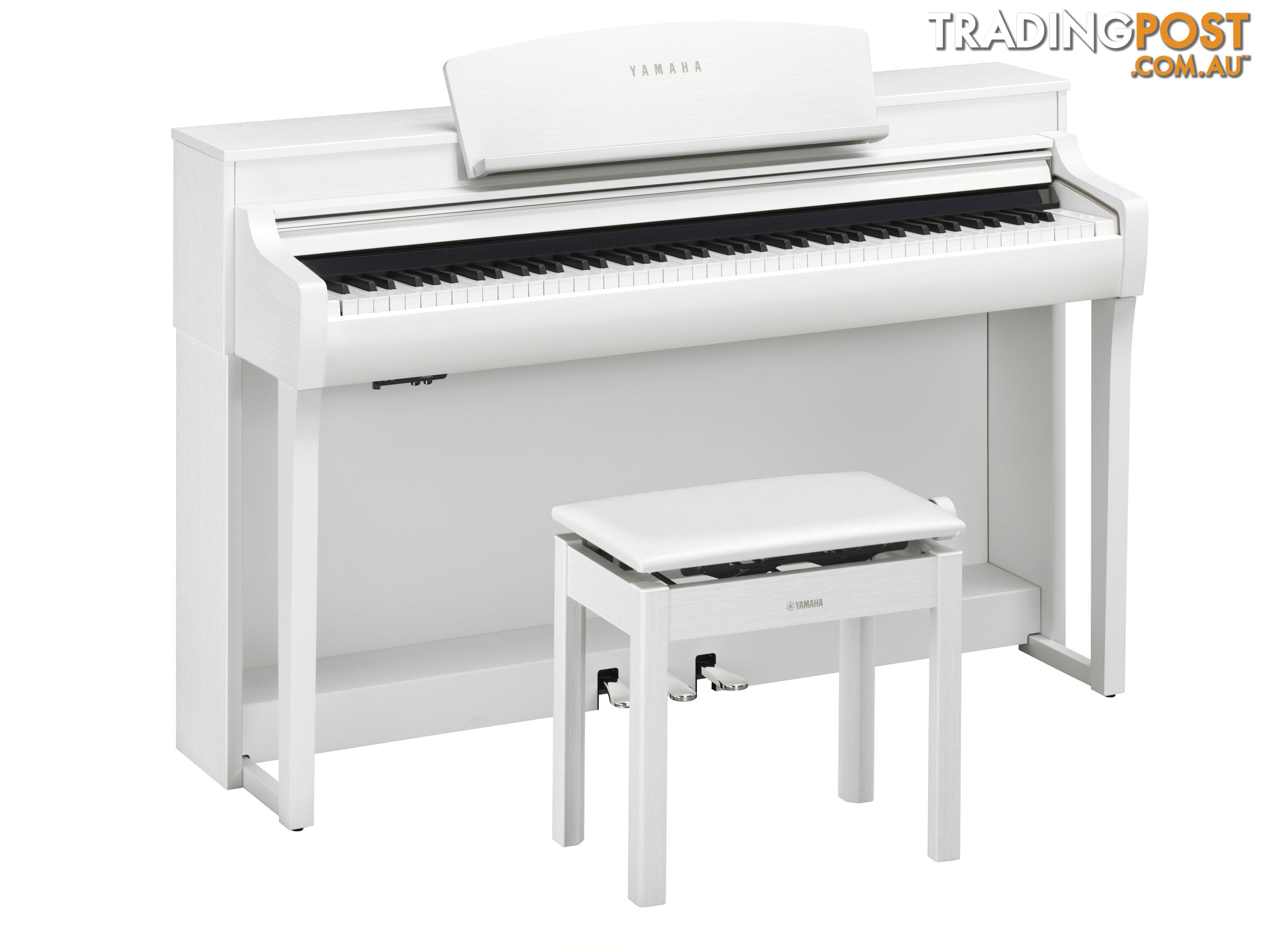 Yamaha Clavinova CSP-255 Digital Piano, White