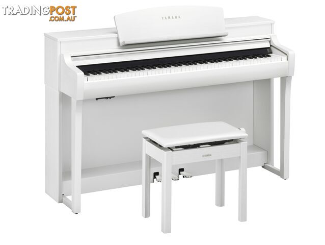 Yamaha Clavinova CSP-255 Digital Piano, White