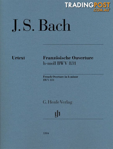 French Overture B minor BWV 831