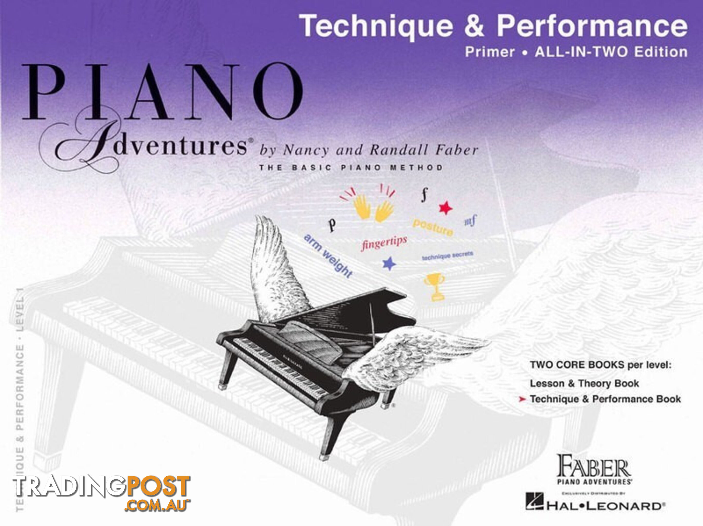 Piano Adventures All-In-Two Primer Level Technique & Performance Book