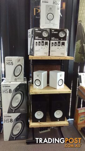 HS5W Powered Studio Monitor (White)