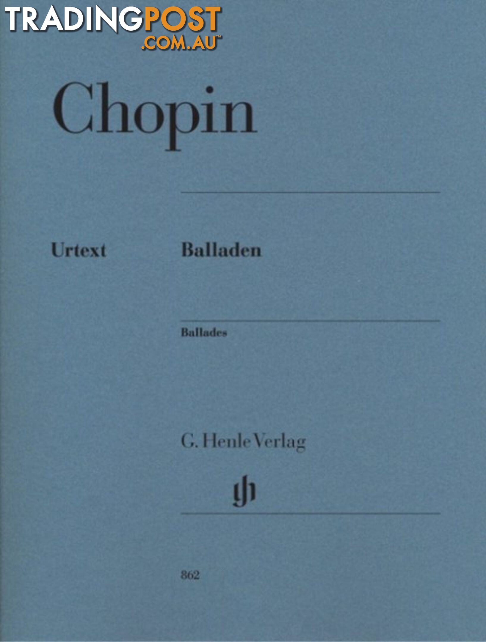 Chopin - complete Ballades piano