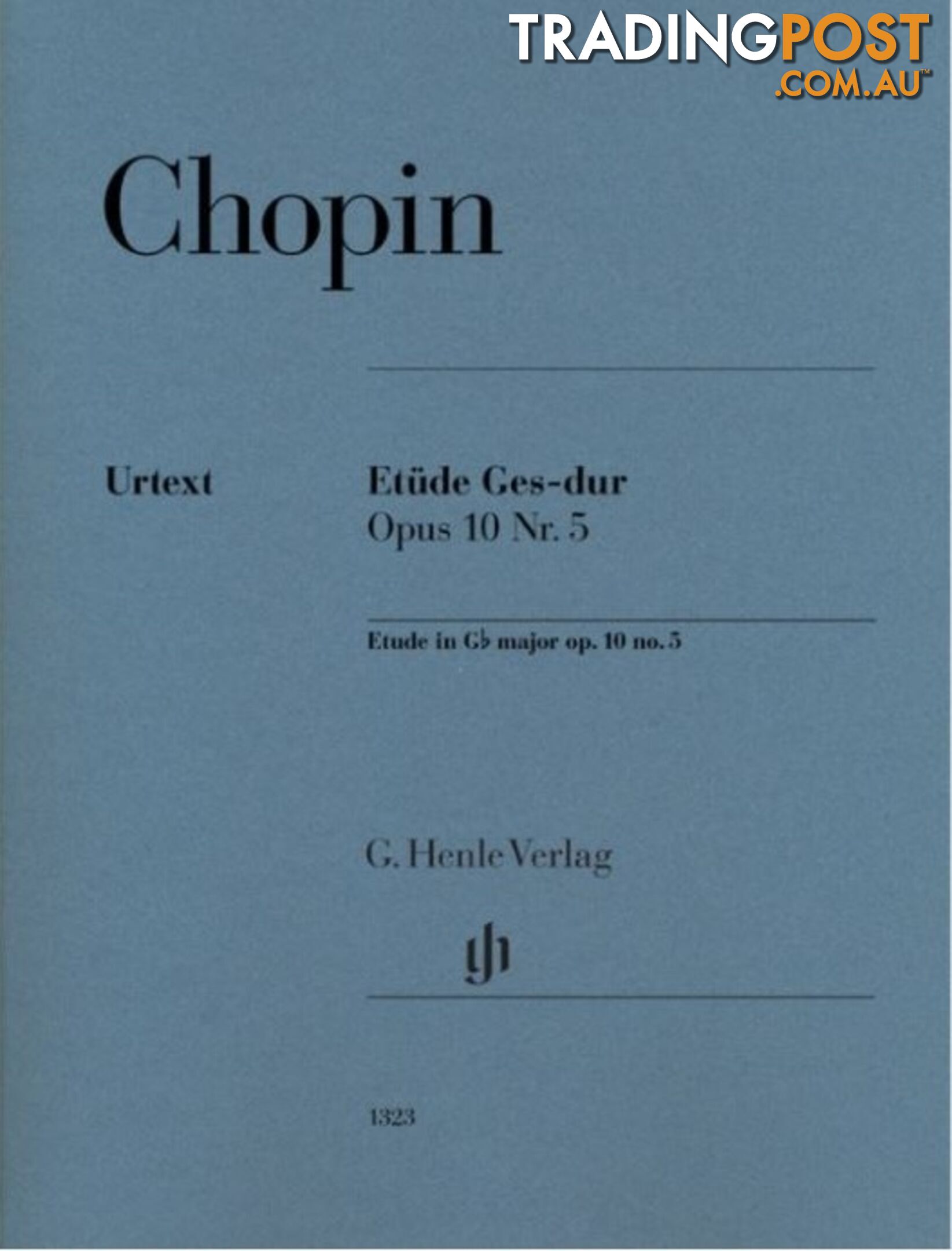 Chopin - Etude G flat major op. 10 no. 5