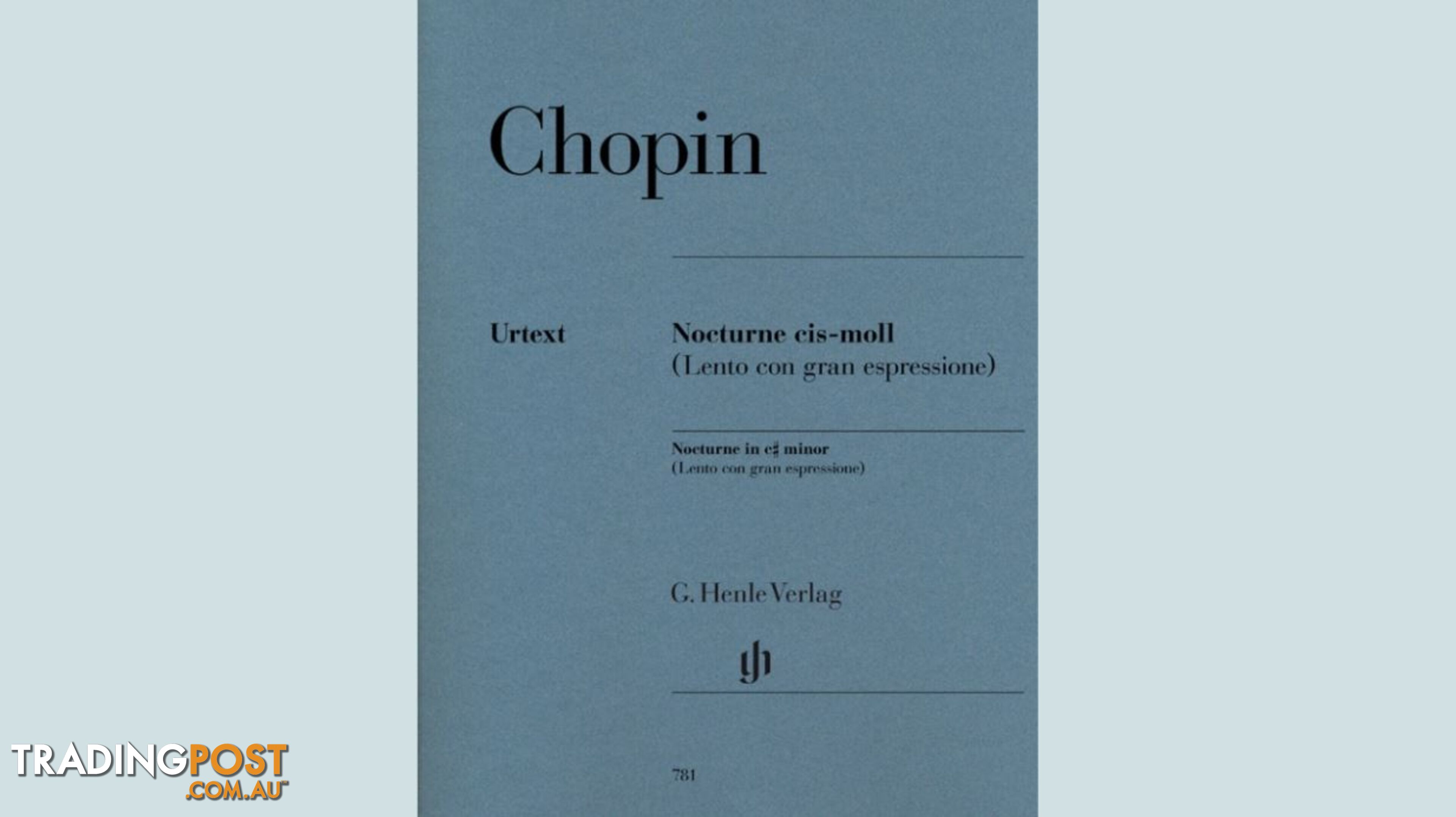 Chopin - Nocturne c sharp minor (Lento con gran espressione)