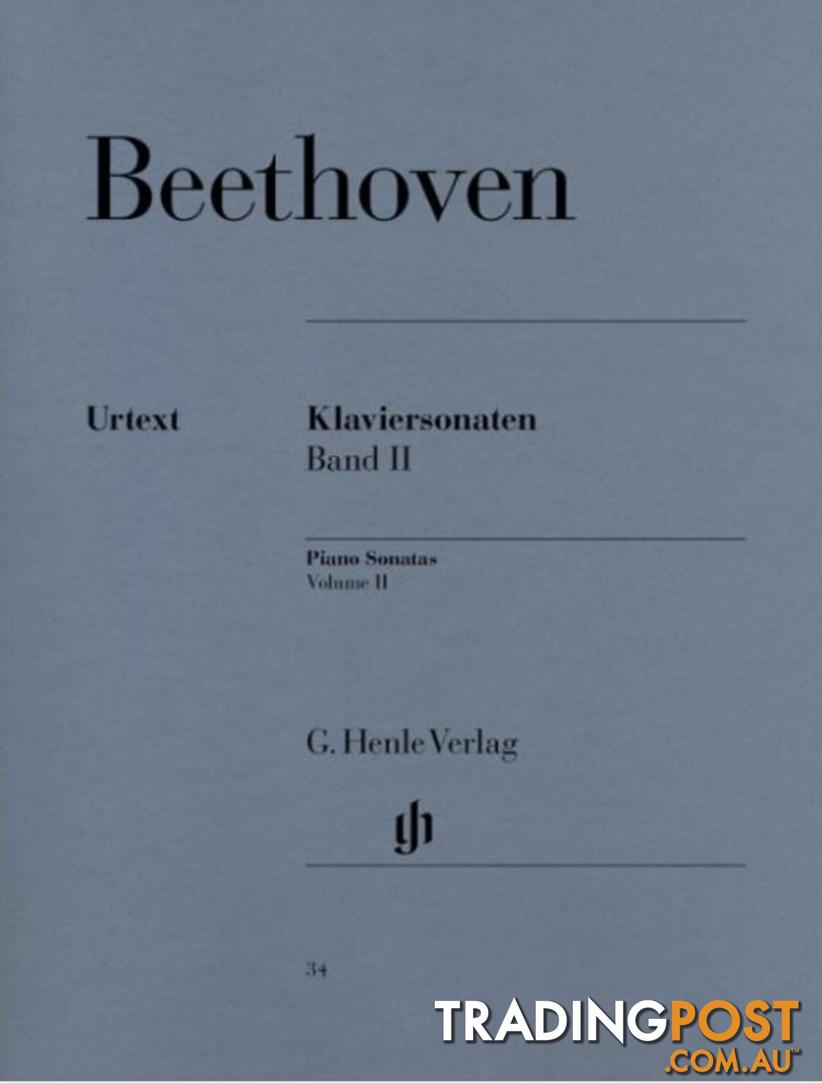 Beethoven - Piano Sonatas, Volume II