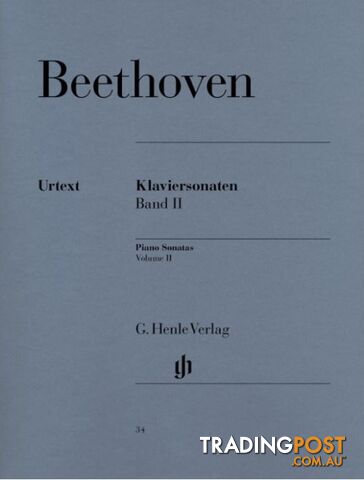 Beethoven - Piano Sonatas, Volume II