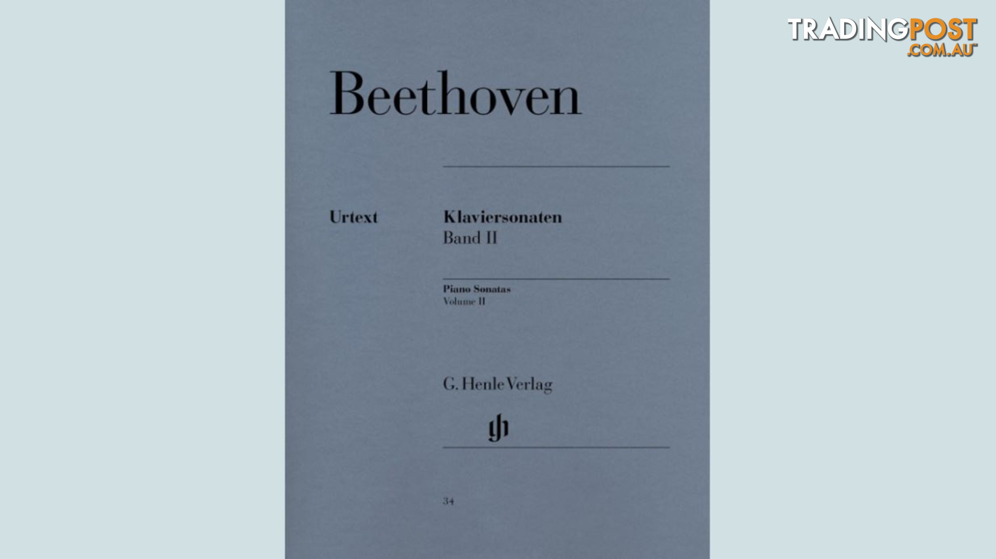 Beethoven - Piano Sonatas, Volume II