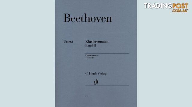 Beethoven - Piano Sonatas, Volume II