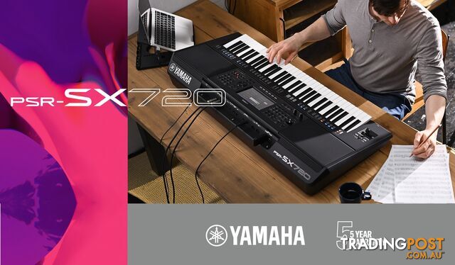 Yamaha Arranger Workstations Keyboard ~The all new PSRSX720