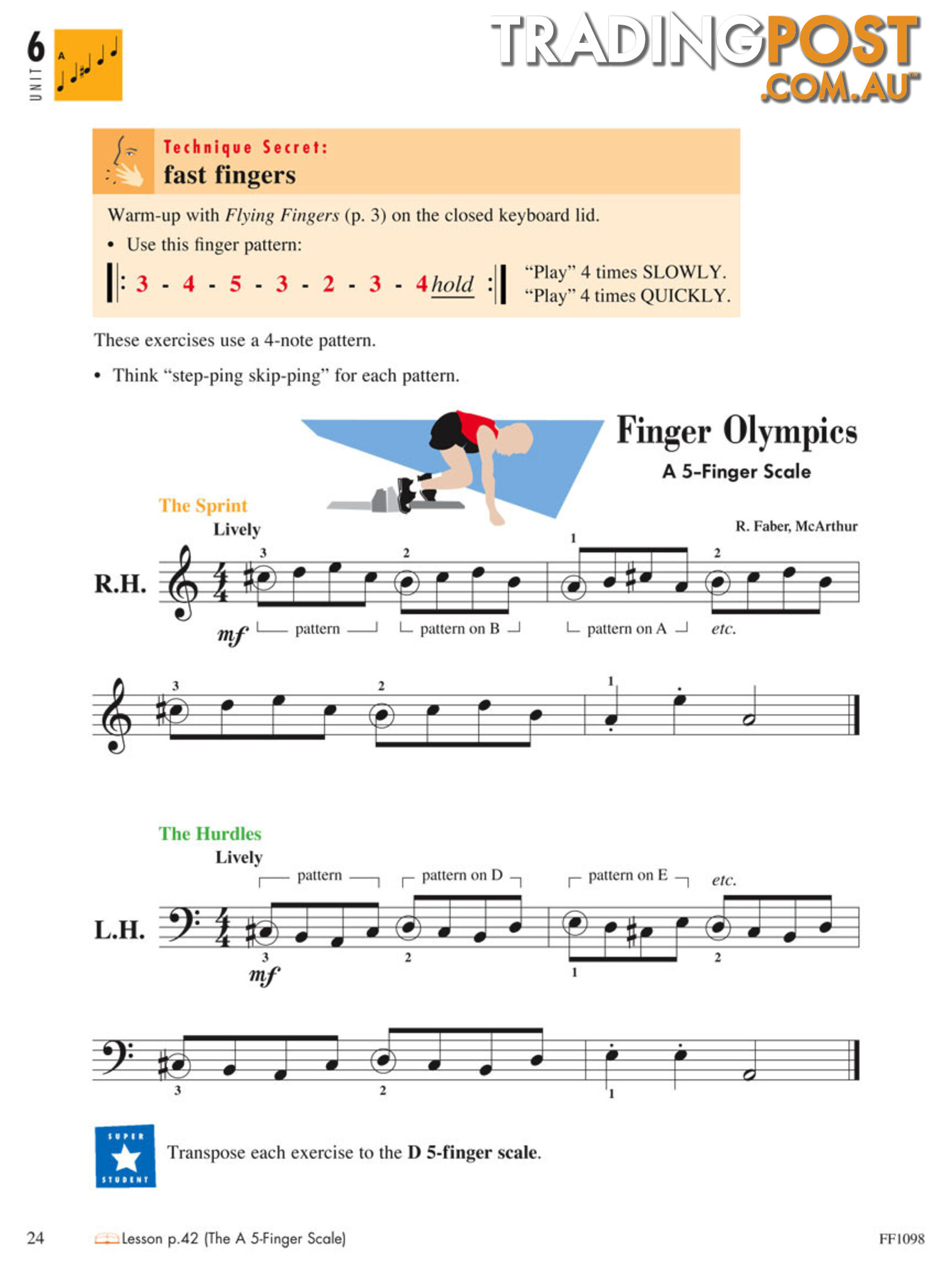 Piano Adventures Level 2A - Technique & Artistry Book