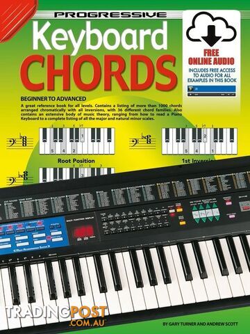 Progressive Keyboard Chords Book OA
