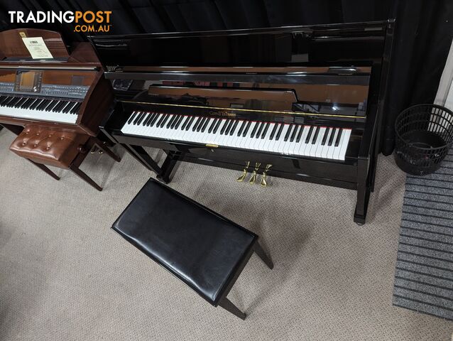 Gors & Kallmann 108cm Studio Upright Ebony Polished Piano