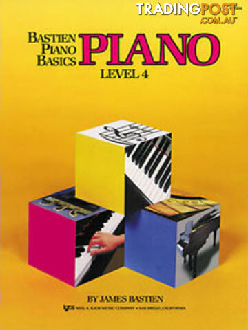 Bastien Piano Basics, Lesson Book Level 4, Piano