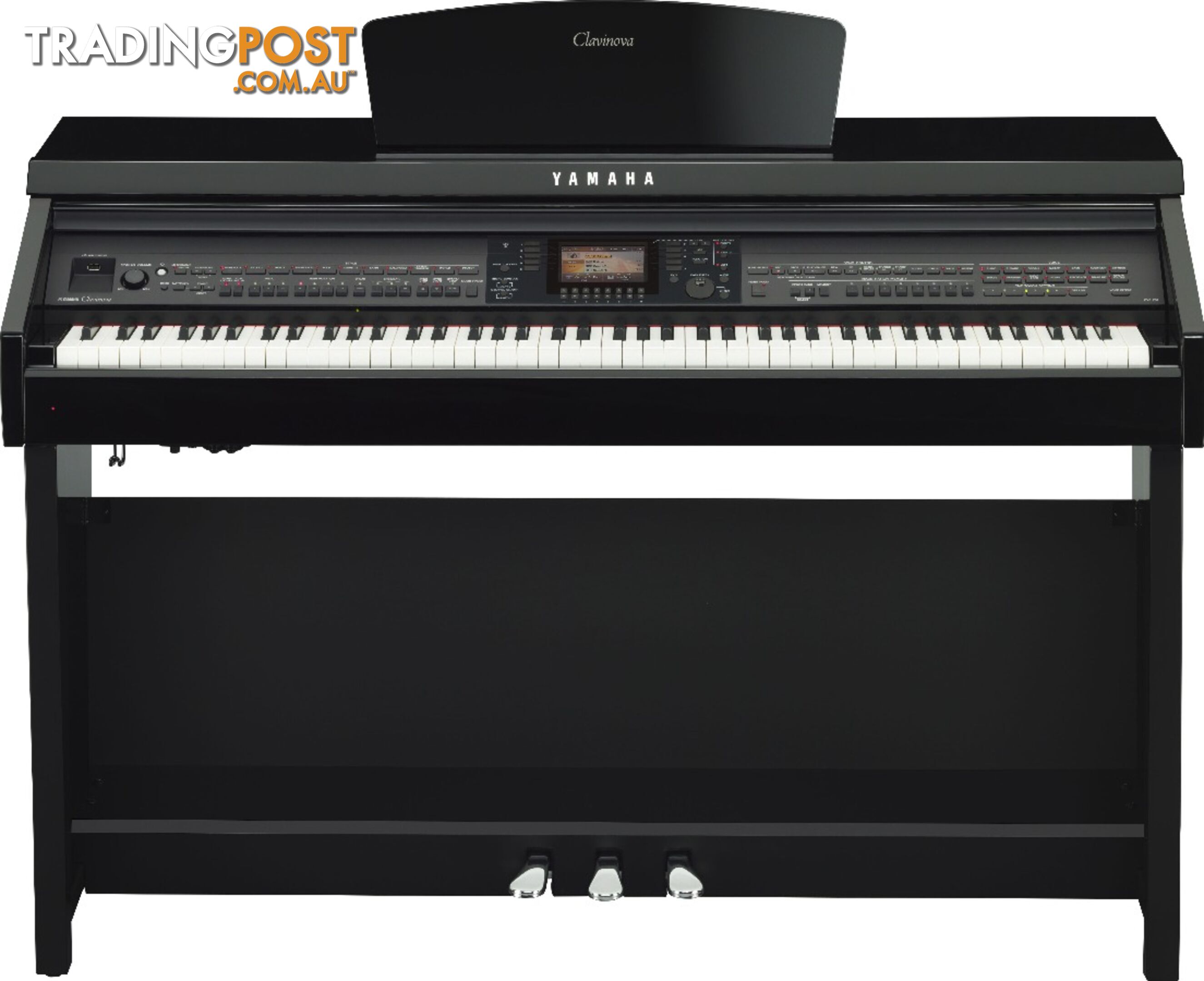 Yamaha Clavinova CVP701  Polished Ebony Digital Piano  CVP700 series