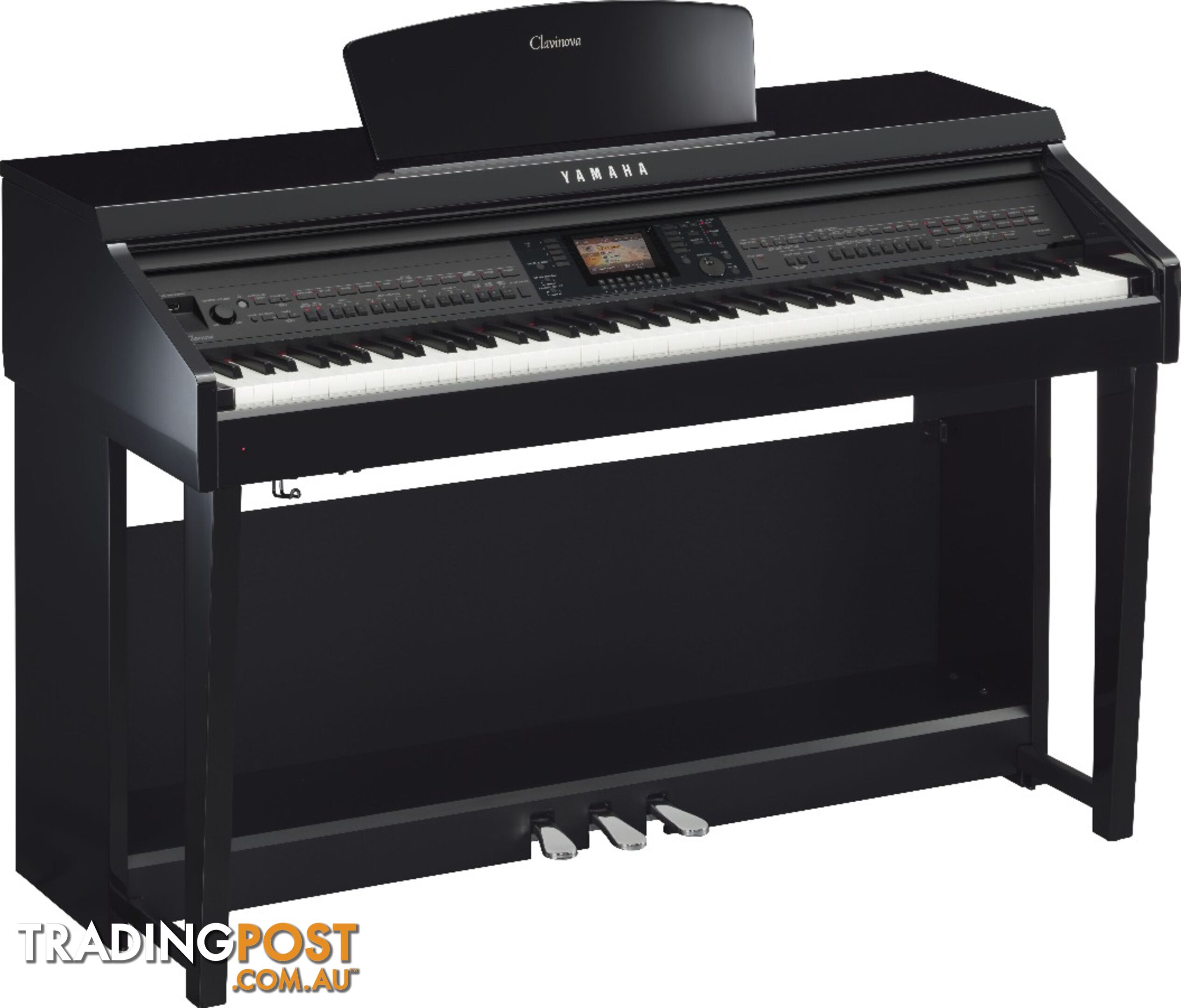 Yamaha Clavinova CVP701  Polished Ebony Digital Piano  CVP700 series