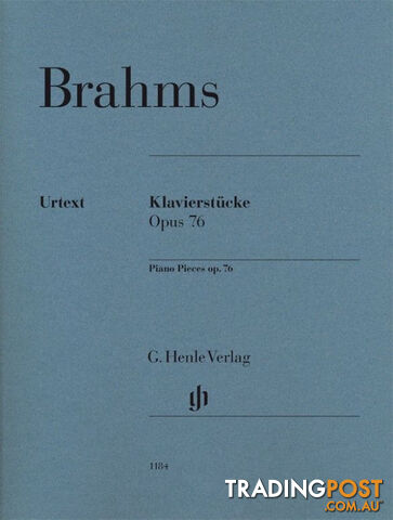 Brahms - Piano Pieces op. 76