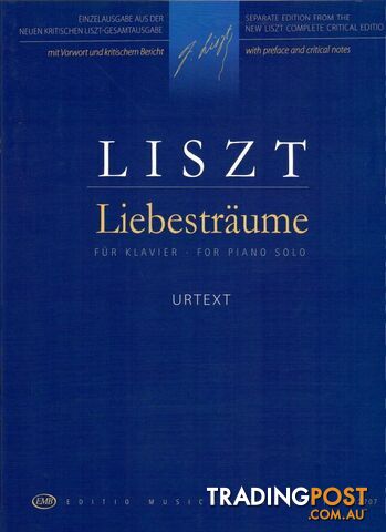 Liszt â Liebesträume â 3 Notturnos (piano)