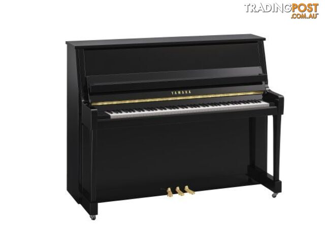 Yamaha B20 PE 116CM Upright Piano in Polished Ebony