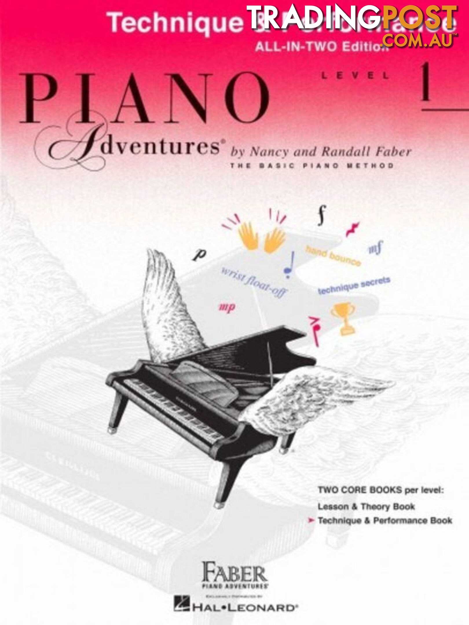 Piano Adventures All-In-Two Level 1 Technique & Performance Book